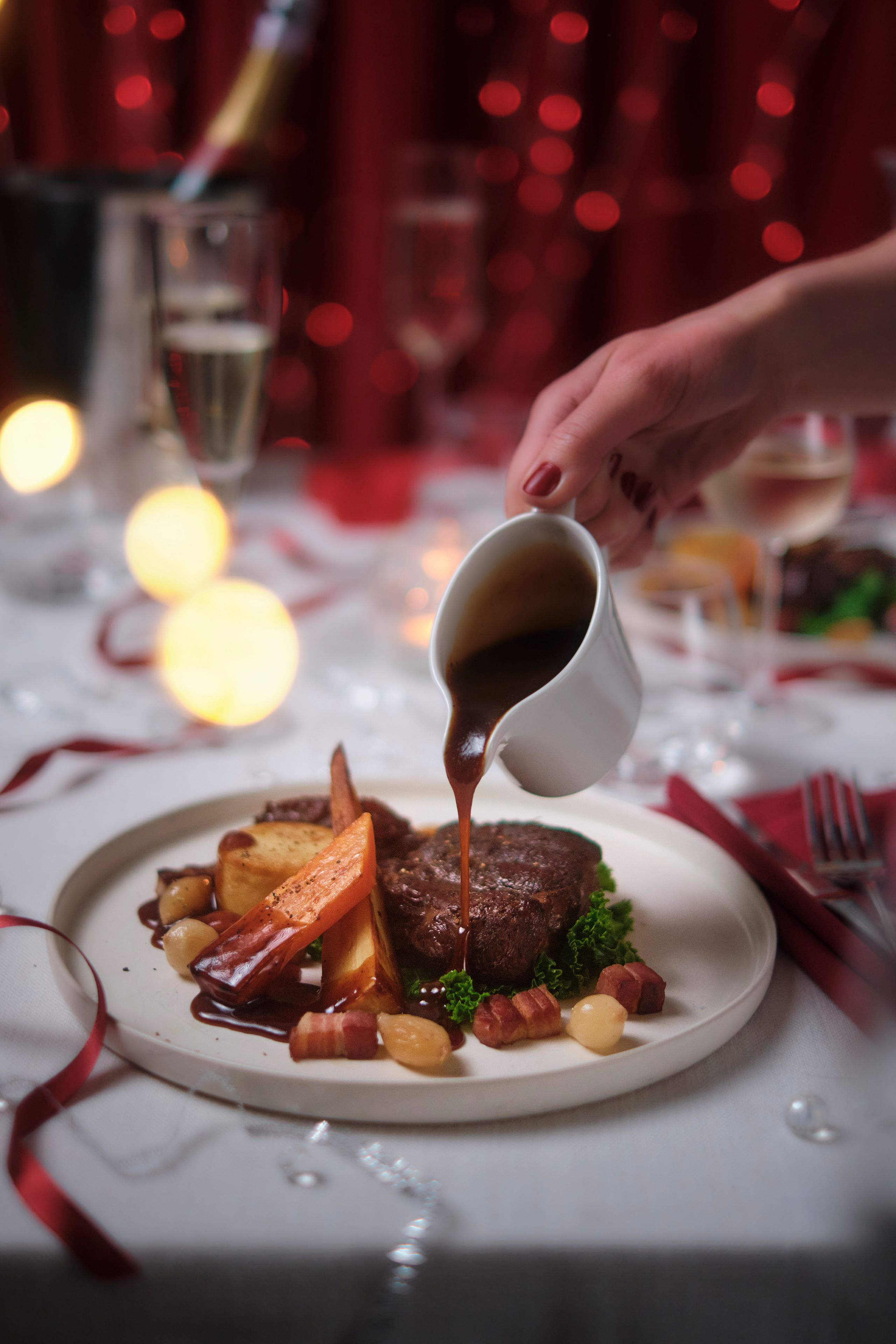 Beef Christmas dinner